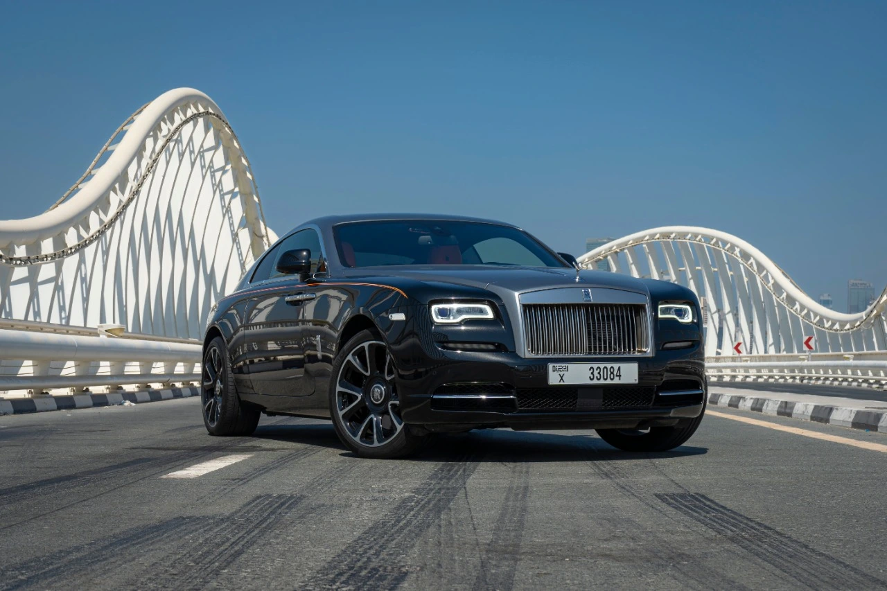 Rolls Royce Wraith Silver Roof